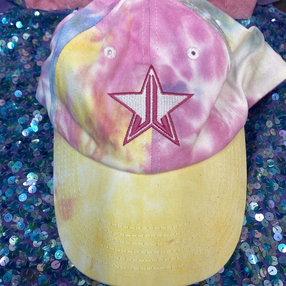 Jeffree Star Exclusive Spring Hat Genuine New Tie Dye One Size Fits All